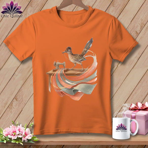 MyDesigns Physical Item S / Burnt Orange Strips In Motion ~ Premium Tee