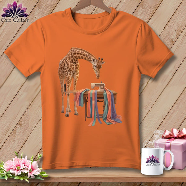 MyDesigns Physical Item S / Burnt Orange Strips Running Long ~ Premium Tee