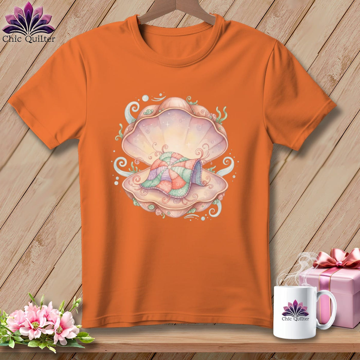 MyDesigns Physical Item S / Burnt Orange The Pearl Inside ~ Premium Tee