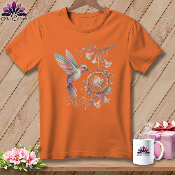 MyDesigns Physical Item S / Burnt Orange Vivi Quickstitch ~ Premium Tee