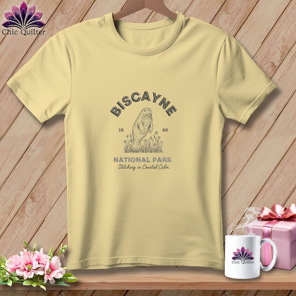 MyDesigns Physical Item S / Butter Biscayne National Park, Stitchin In Beauty ~ Premium Tee