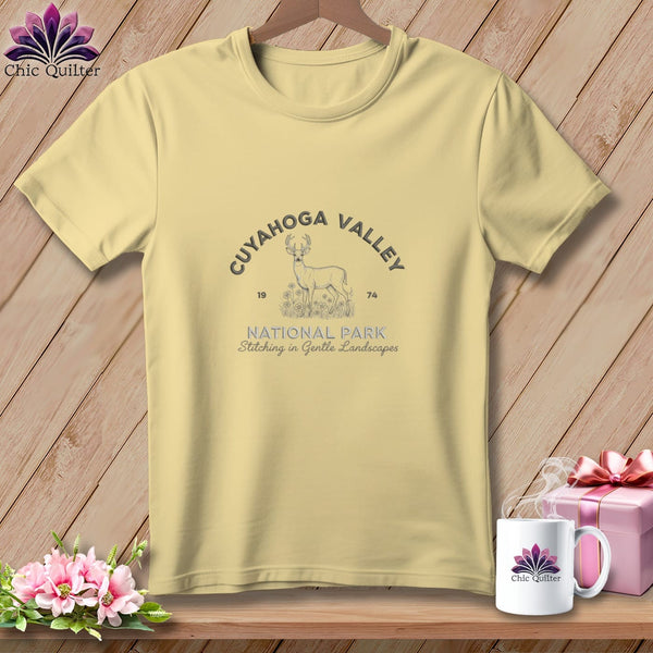 MyDesigns Physical Item S / Butter Cuyahoga Valley National Park, Stitchin In Beauty ~ Premium Tee