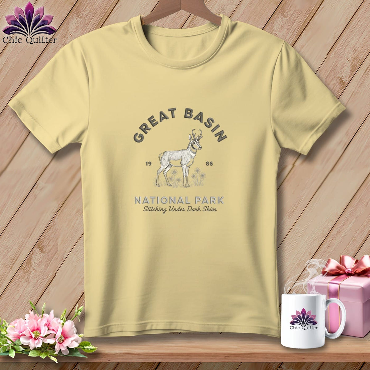MyDesigns Physical Item S / Butter Great Basin National Park, Stitchin In Beauty ~ Premium Tee
