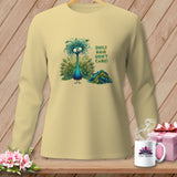 MyDesigns Physical Item S / Butter Quilt Hair Don’t Care ~ Lady Plumeadora ~ Long Sleeve Tee