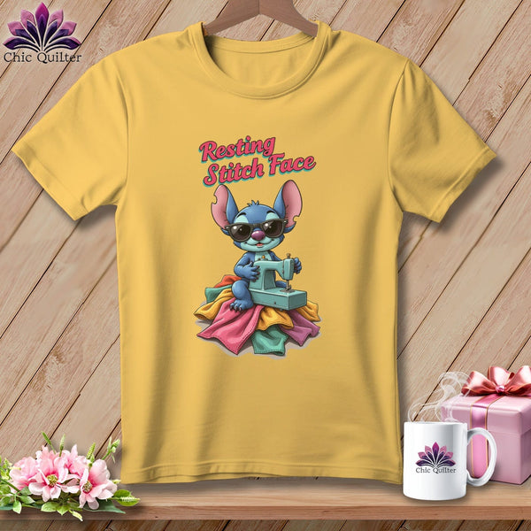 MyDesigns Physical Item S / Butter Snither Stitcher - Resting Stitch Face ~ Premium Tee