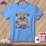 MyDesigns Physical Item S / Carolina Blue 250 Years of American Quilting ~ Passing the Story Forward ~ Relaxed Fit Tee