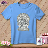 MyDesigns Physical Item S / Carolina Blue America's Quilters 250 Years of Stitched Legacy ~ Relaxed Fit Tee