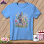MyDesigns Physical Item S / Carolina Blue Big Patchwork Daydreamer ~ Relaxed Fit Tee