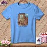 MyDesigns Physical Item S / Carolina Blue Big's Retreat Mode Activated ~ Relaxed Fit Tee