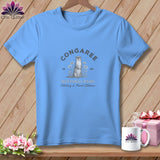 MyDesigns Physical Item S / Carolina Blue Congaree National Park, Stitchin In Beauty ~ Relaxed Fit Tee