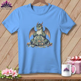 MyDesigns Physical Item S / Carolina Blue Draggin' My Quiltin' ~ Relaxed Fit Tee
