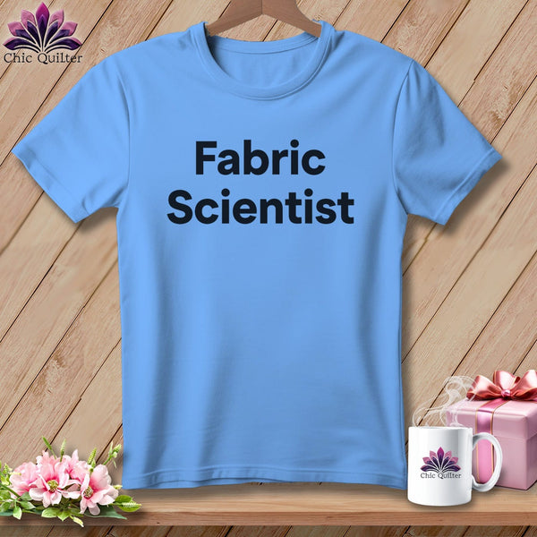 MyDesigns Physical Item S / Carolina Blue Fabric Scientist ~ Relaxed Fit Tee