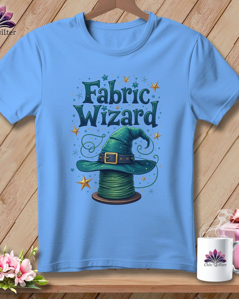 MyDesigns Physical Item S / Carolina Blue Fabric Wizard ~ Relaxed Fit Tee