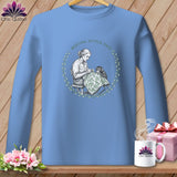 MyDesigns Physical Item S / Carolina Blue Jane Good-stitch - Resting Stitch Face ~ Long Sleeve Tee