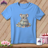MyDesigns Physical Item S / Carolina Blue Koala Dreams ~ Relaxed Fit Tee