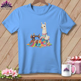 MyDesigns Physical Item S / Carolina Blue LaMama is Stitching - Back Off! ~ Relaxed Fit Tee
