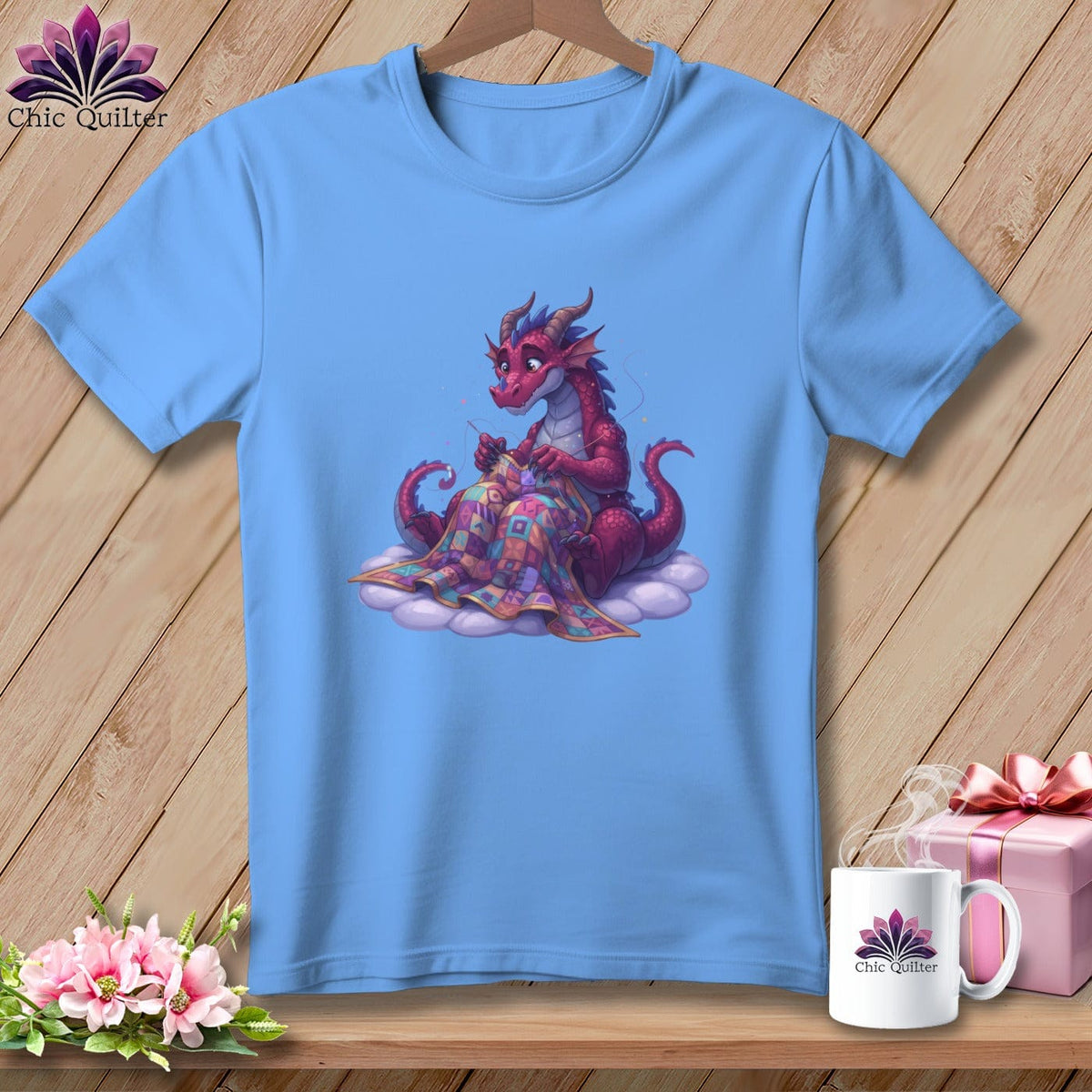 MyDesigns Physical Item S / Carolina Blue Royalty Secrets ~ Relaxed Fit Tee
