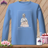 MyDesigns Physical Item S / Carolina Blue Sewjourner Truth - Resting Stitch Face ~ Long Sleeve Tee