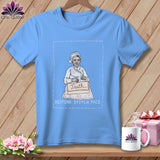 MyDesigns Physical Item S / Carolina Blue Sewjourner Truth - Resting Stitch Face ~ Relaxed Fit Tee