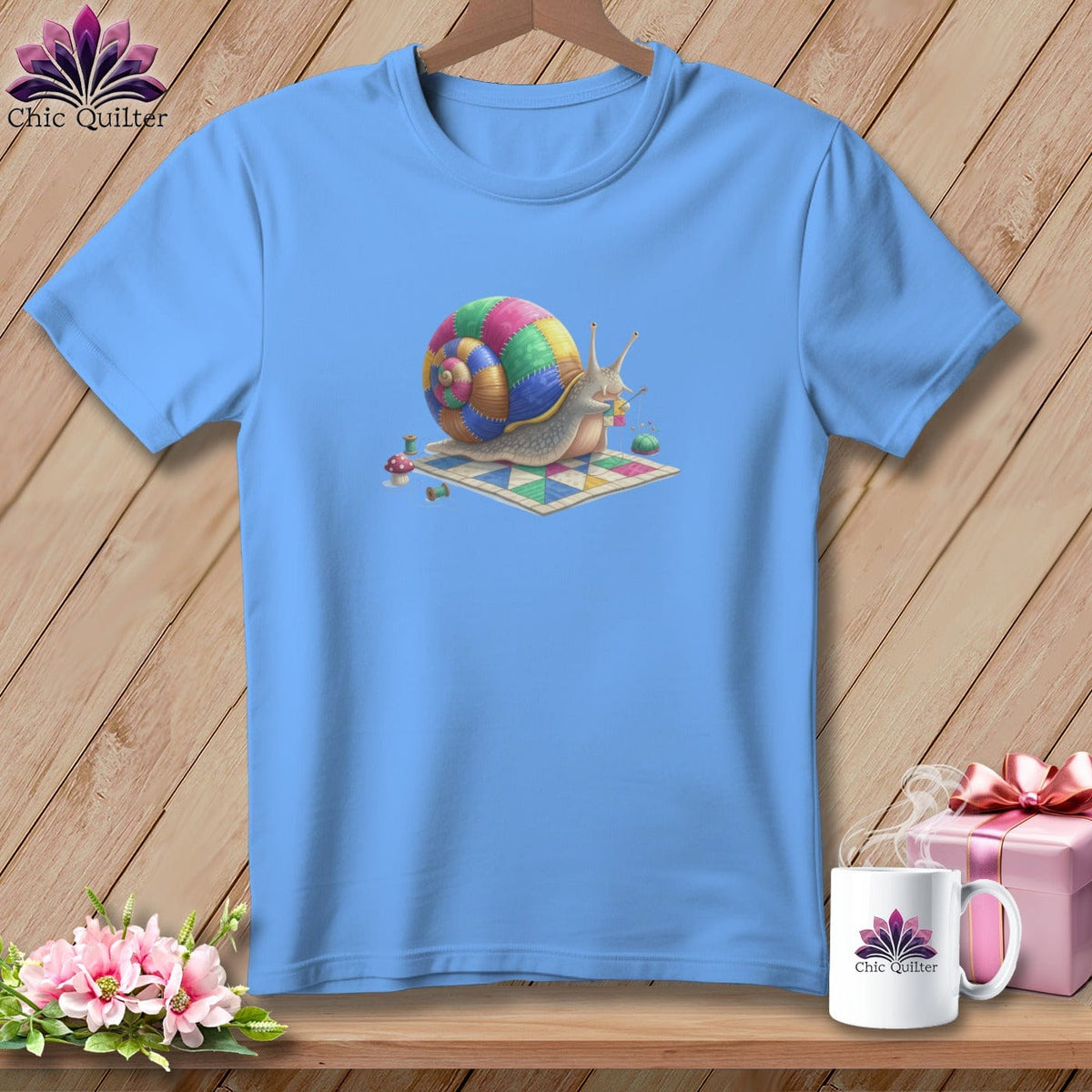 MyDesigns Physical Item S / Carolina Blue Slow Mover ~ Relaxed Fit Tee