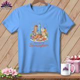 MyDesigns Physical Item S / Carolina Blue Stitchin' in Birmingham ~ Relaxed Fit Tee