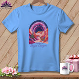 MyDesigns Physical Item S / Carolina Blue Stitchin' in Bryce Canyon ~ Relaxed Fit Tee