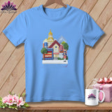 MyDesigns Physical Item S / Carolina Blue Stitchin' in Concord ~ Relaxed Fit Tee
