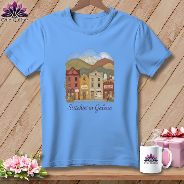 MyDesigns Physical Item S / Carolina Blue Stitchin' in Galena ~ Relaxed Fit Tee