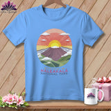 MyDesigns Physical Item S / Carolina Blue Stitchin' in Haleakalā National Park ~ Relaxed Fit Tee