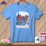 MyDesigns Physical Item S / Carolina Blue Stitchin' in Hartford ~ Relaxed Fit Tee