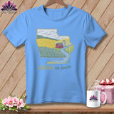 MyDesigns Physical Item S / Carolina Blue Stitchin' in Iowa ~ Relaxed Fit Tee