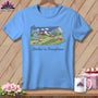 MyDesigns Physical Item S / Carolina Blue Stitchin' in Pennsylvania ~ Relaxed Fit Tee