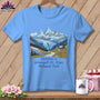 MyDesigns Physical Item S / Carolina Blue Stitchin' in Wrangell–St. Elias National Park and Preserve ~ Relaxed Fit Tee