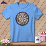 MyDesigns Physical Item S / Carolina Blue Threads of Remarkable Women 250 Years Stitching America Together Quilter ~ Relaxed Fit Tee