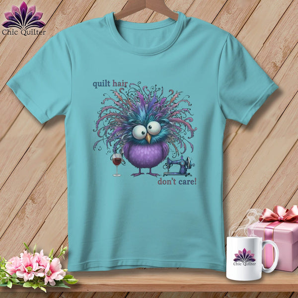 MyDesigns Physical Item S / Chalky Mint Quilt Hair Don’t Care ~ Velma Nightwing ~ Premium Tee