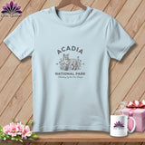 MyDesigns Physical Item S / Chambray Acadia National Park, Stitchin In Beauty ~ Premium Tee