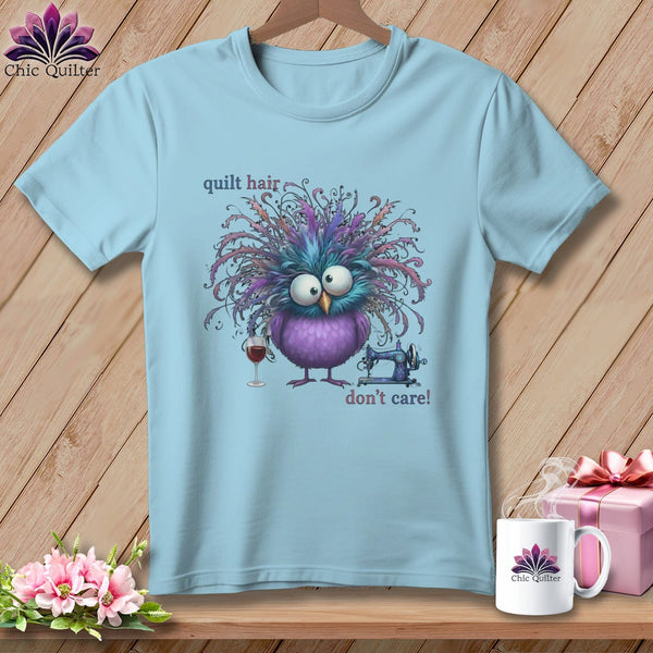 MyDesigns Physical Item S / Chambray Quilt Hair Don’t Care ~ Velma Nightwing ~ Premium Tee