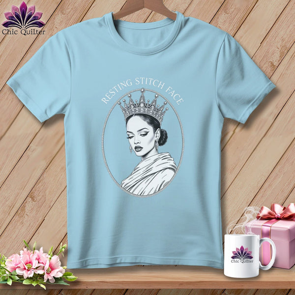 MyDesigns Physical Item S / Chambray Ri-hem-na - Resting Stitch Face ~ Premium Tee