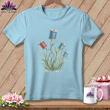 MyDesigns Physical Item S / Chambray Spool Blooms ~ Premium Tee