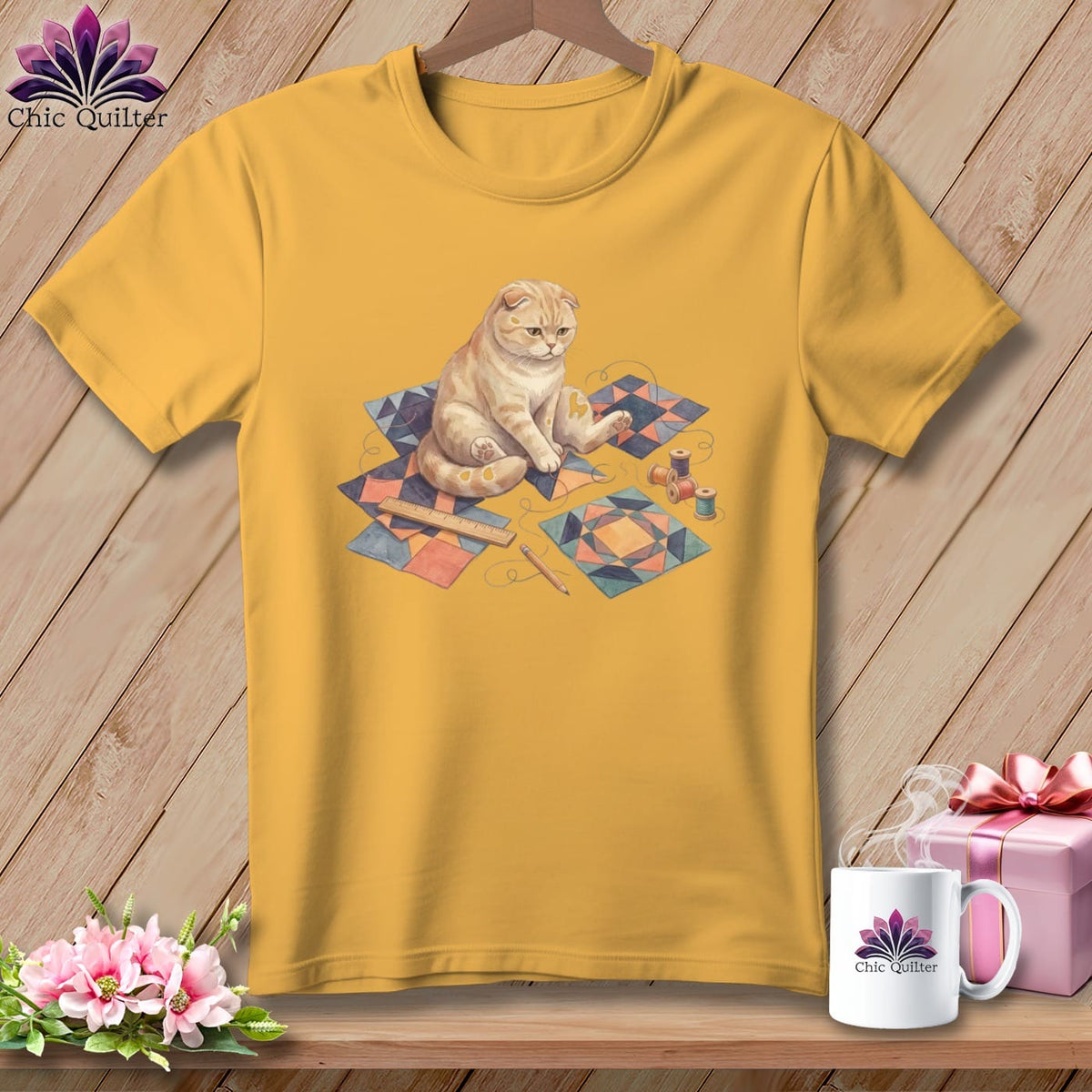 MyDesigns Physical Item S / Citrus Bonnie Tartanpleat ~ Premium Tee