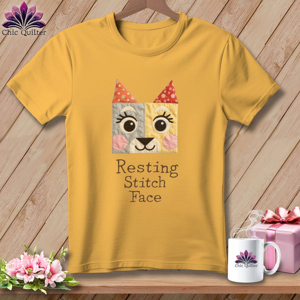 MyDesigns Physical Item S / Citrus Bowow - Resting Stitch Face ~ Premium Tee