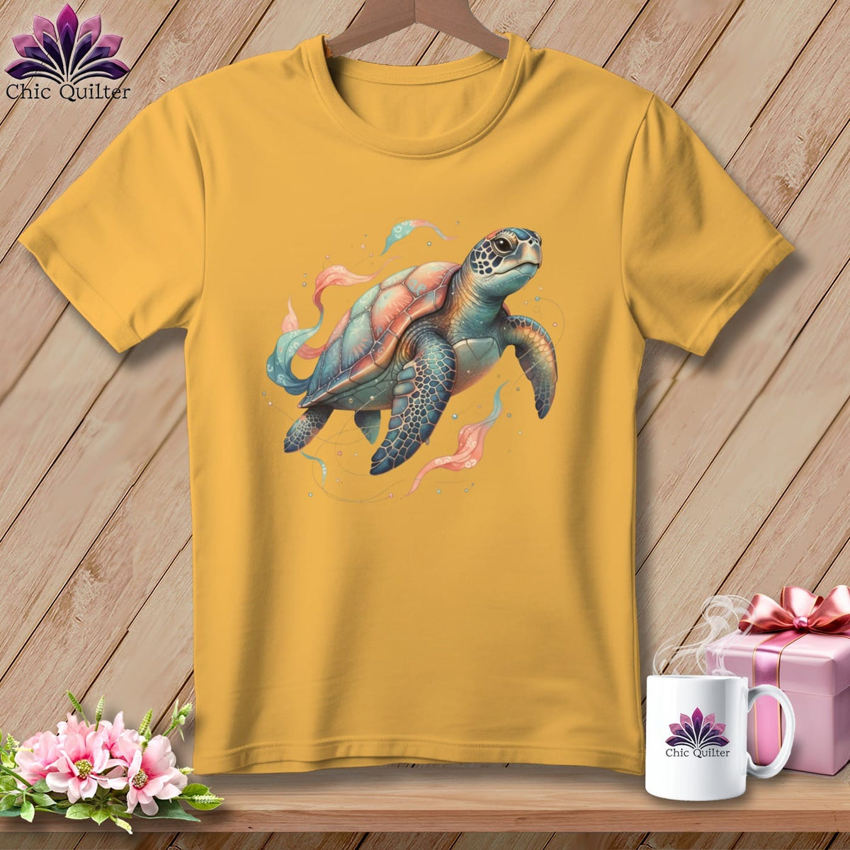 MyDesigns Physical Item S / Citrus Every Hexie Pieced ~ Premium Tee