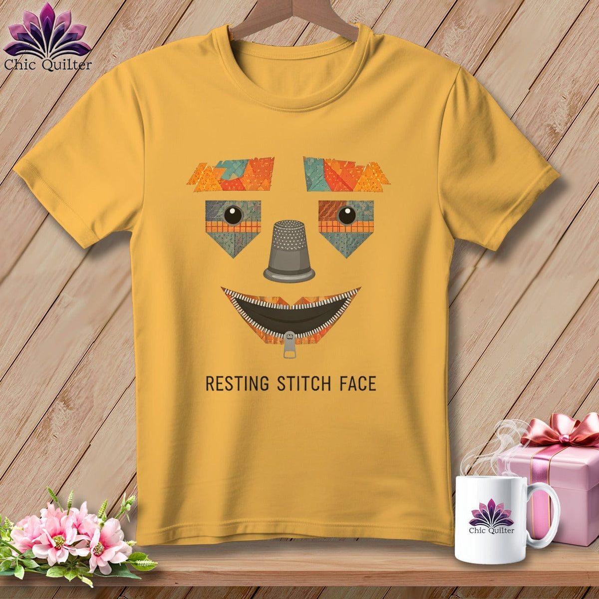 MyDesigns Physical Item S / Citrus Strawman - Resting Stitch Face ~ Premium Tee