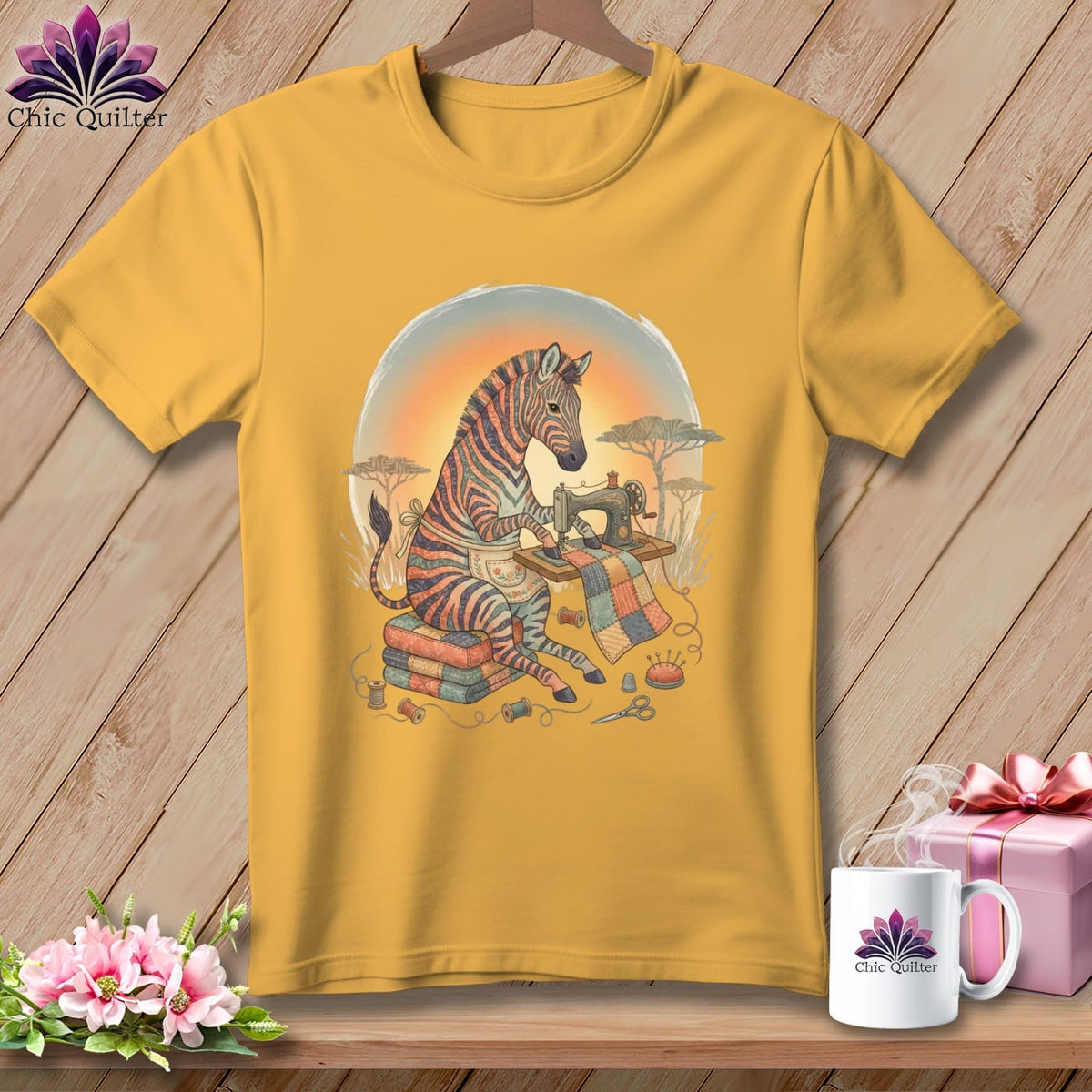 MyDesigns Physical Item S / Citrus Stripes On Stripes ~ Premium Tee