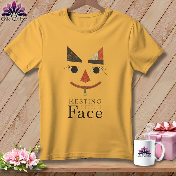 MyDesigns Physical Item S / Citrus Zip It - Resting Stitch Face ~ Premium Tee