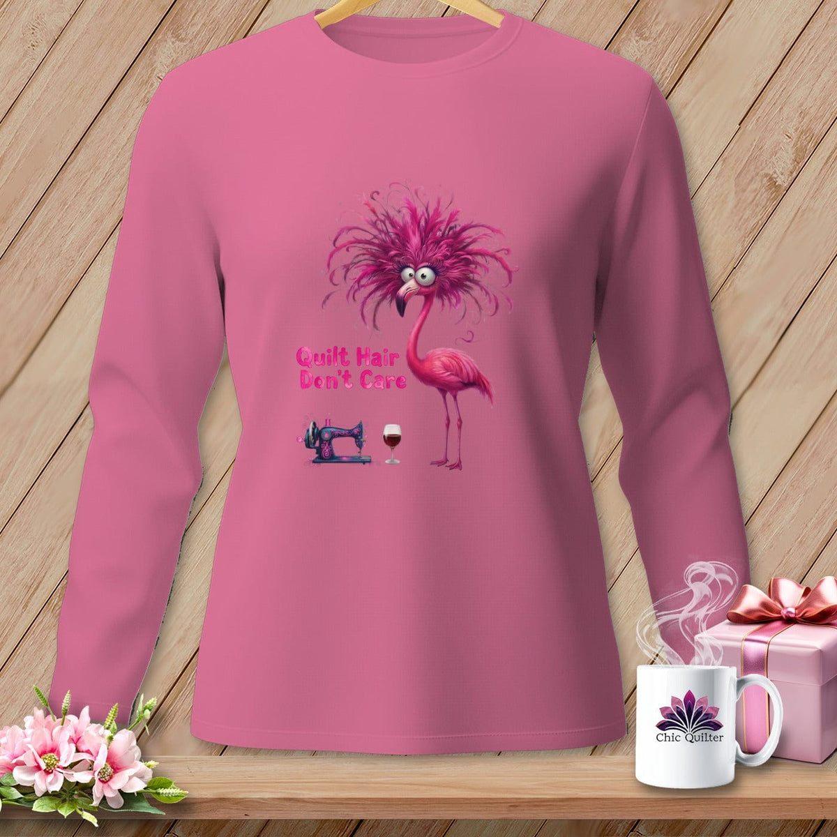 MyDesigns Physical Item S / Crunchberry Featherina Stitché ~ Long Sleeve Tee