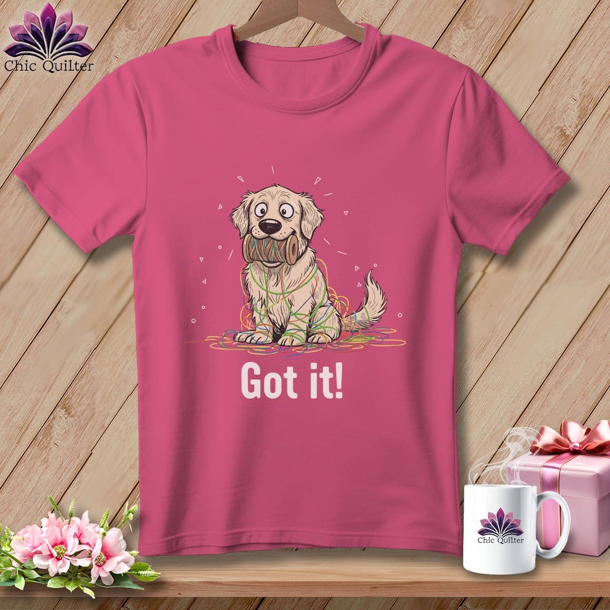 MyDesigns Physical Item S / Crunchberry Golden Retriever Helper ~ Premium Tee