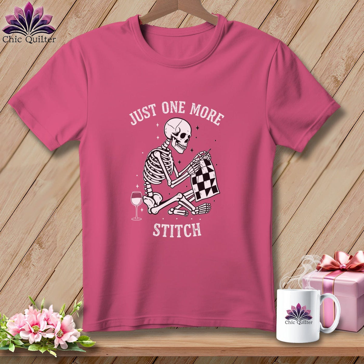 MyDesigns Physical Item S / Crunchberry Just One More Stitch ~ Premium Tee