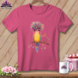 MyDesigns Physical Item S / Crunchberry Quilt Hair Don’t Care ~ Curlene Spoolworth ~ Premium Tee