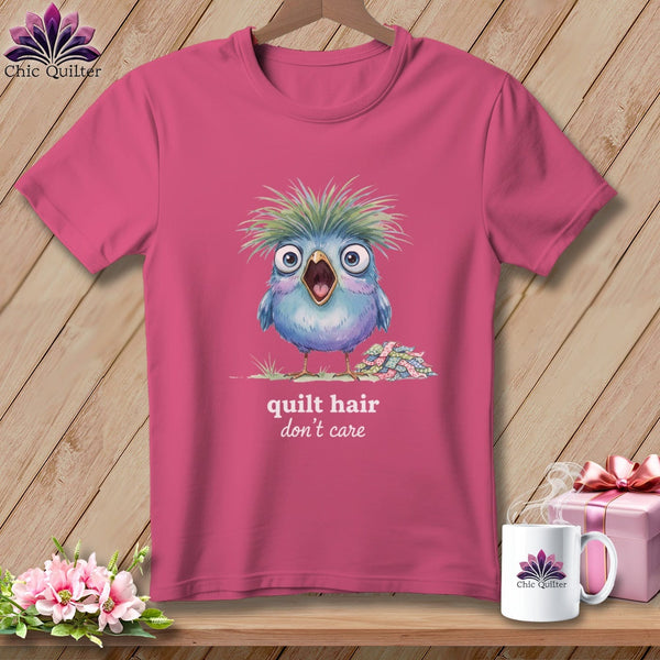 MyDesigns Physical Item S / Crunchberry Quilt Hair Don’t Care ~ Frizzle Mae ~ Premium Tee